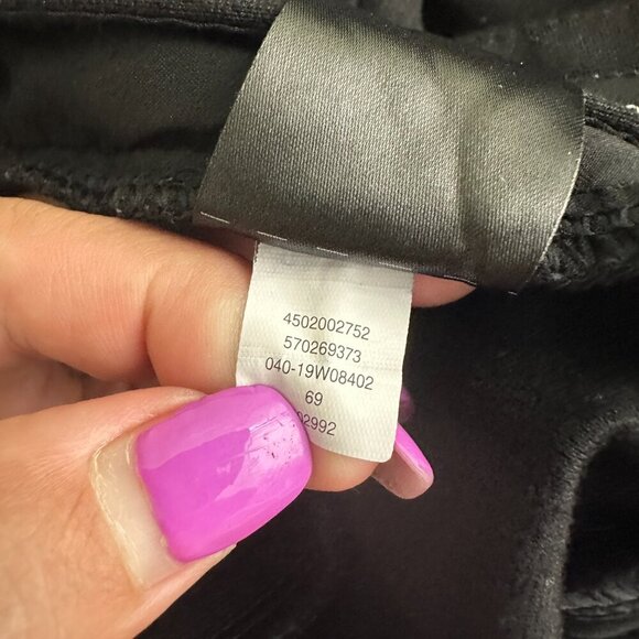 2/$30 White House Black Market Body Comfort Ponte Pants Black 4 #A0160 - Picture 7 of 9